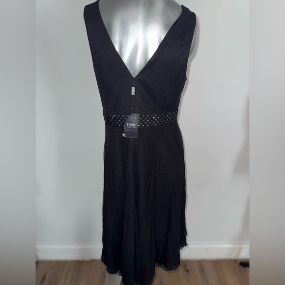 Next Sleeveless Little Black Dress - Picture 5 of 6